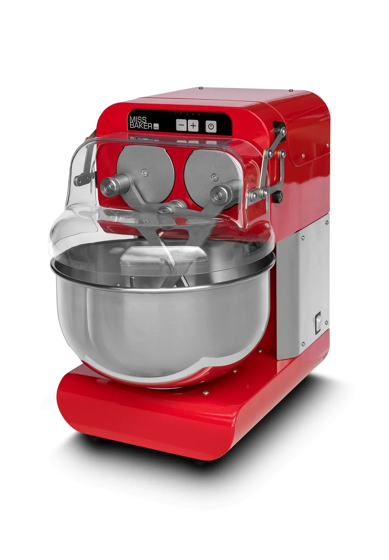 Bernardi Miss Baker Pro dough mixer, 4kg, 500 watts, red