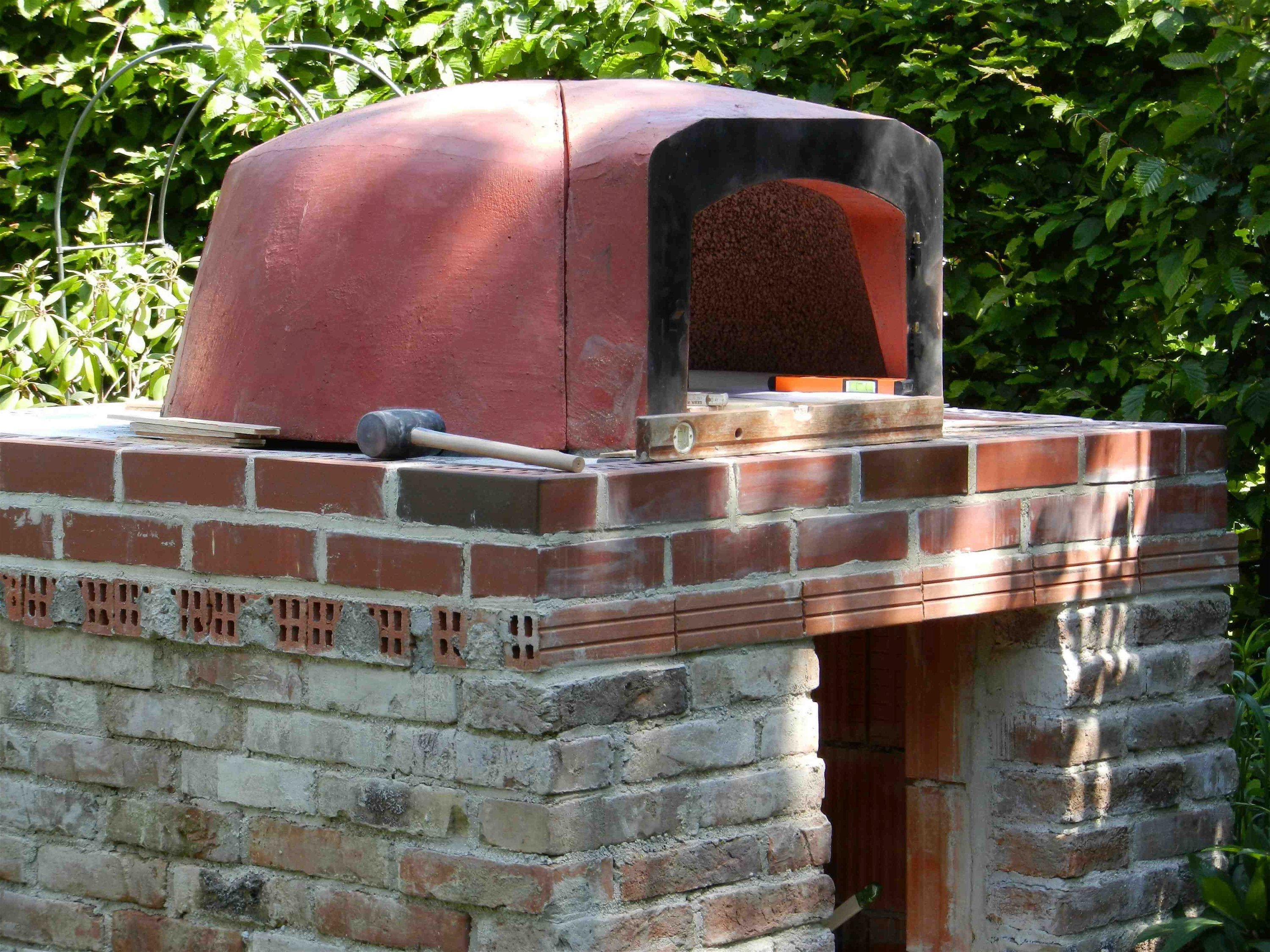 Pizza oven Valoriani TOP kit for garden and outdoor kitchen, diameter 100cm