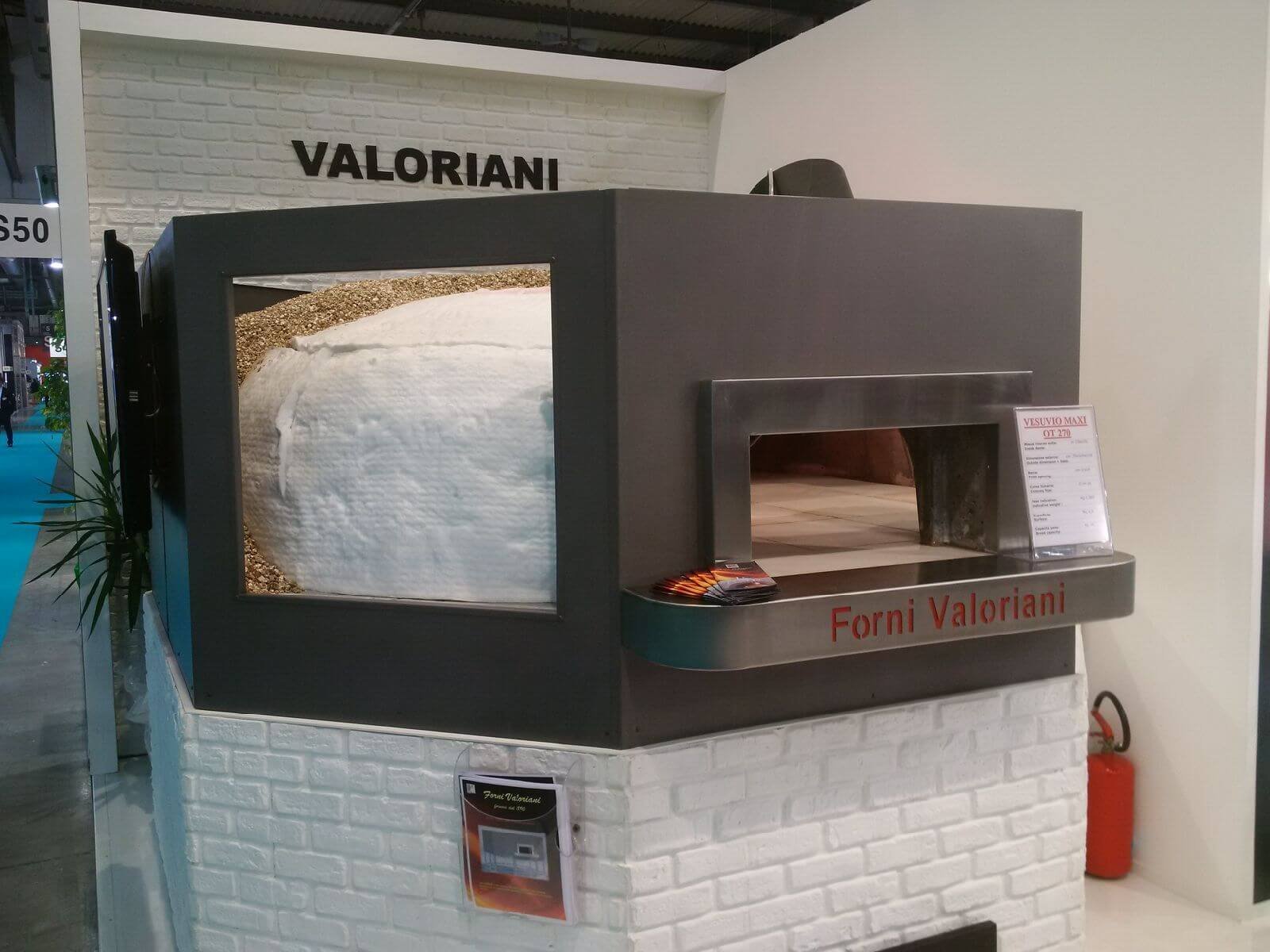 Professional bakery oven, Valoriani Vesuvio Maxi GR, 270x220cm
