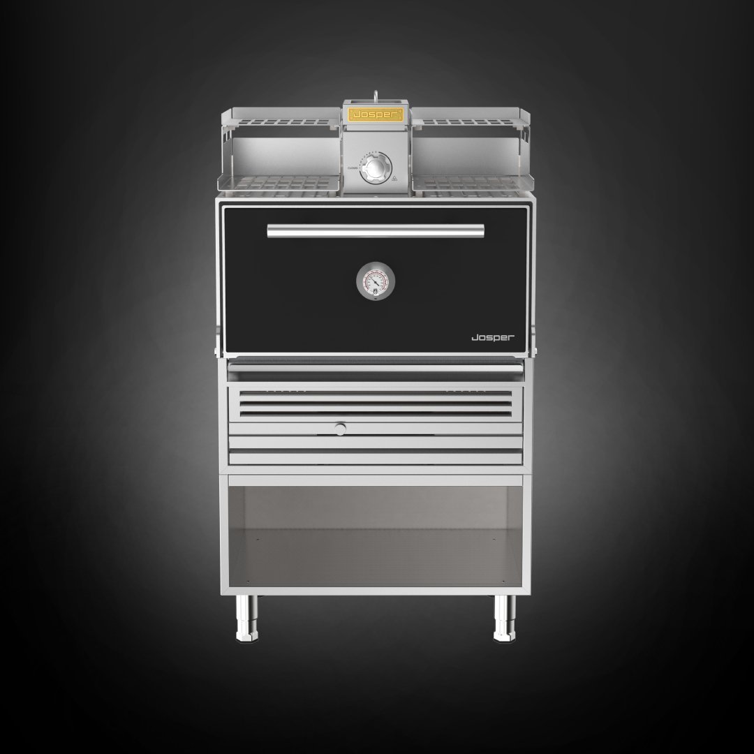 Grill oven HJX Pro from Josper with table and temperature control unit, for 120 guests
