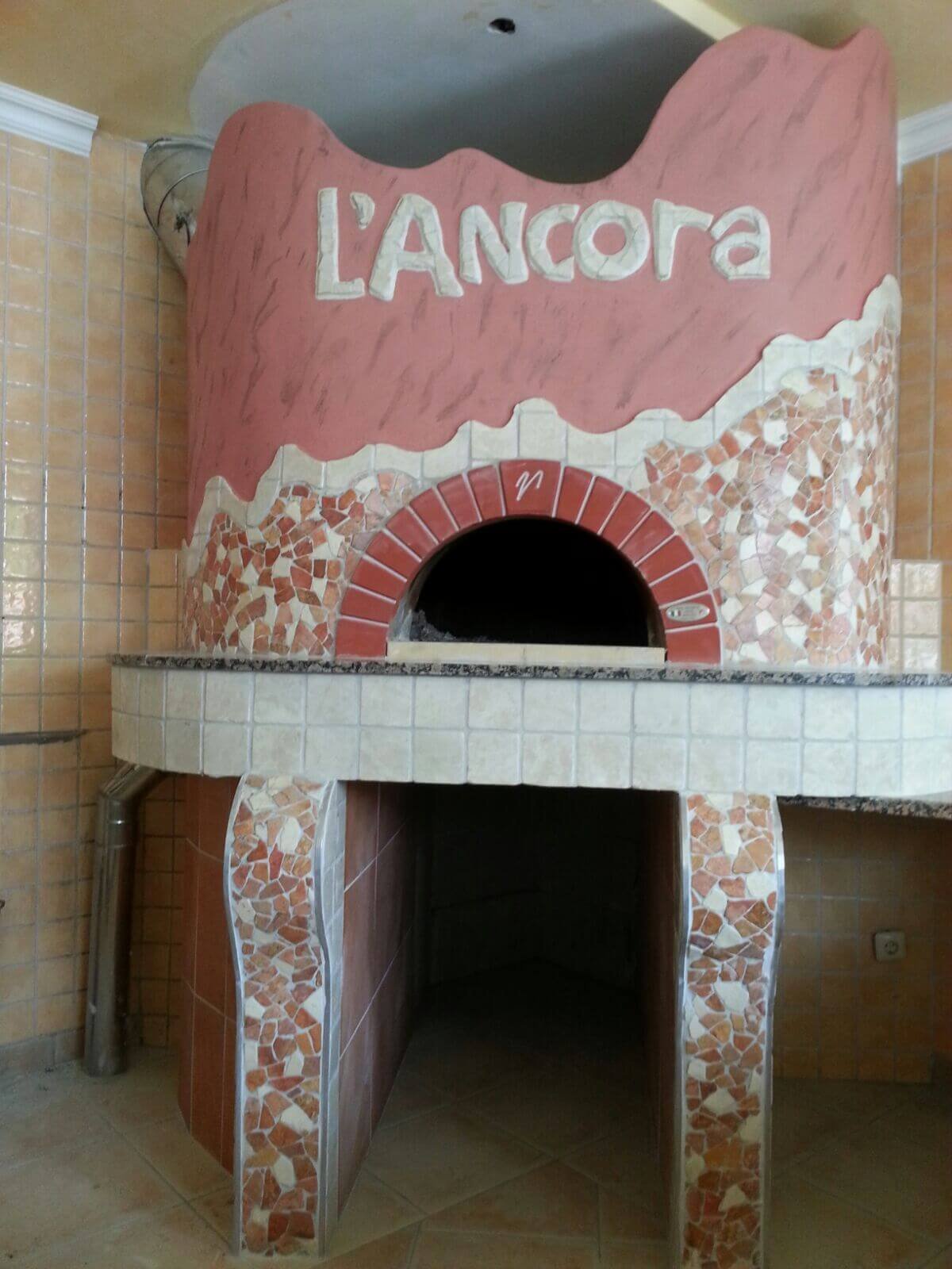 Profi-Pizza- und Backofen, Holzbefeuerung für den Dauerbrand, Valoriani Vesuvio GR, 120cm