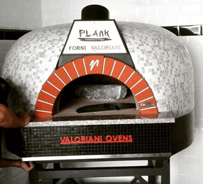 Gastronomischer Pizzaofen Valoriani Vesuvio Igloo mit RHS-Umluftsystem, Holz und Gas, 90cm Durchmesser