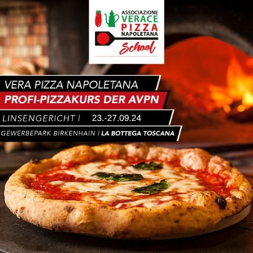 Professional pizza course of the AVPN