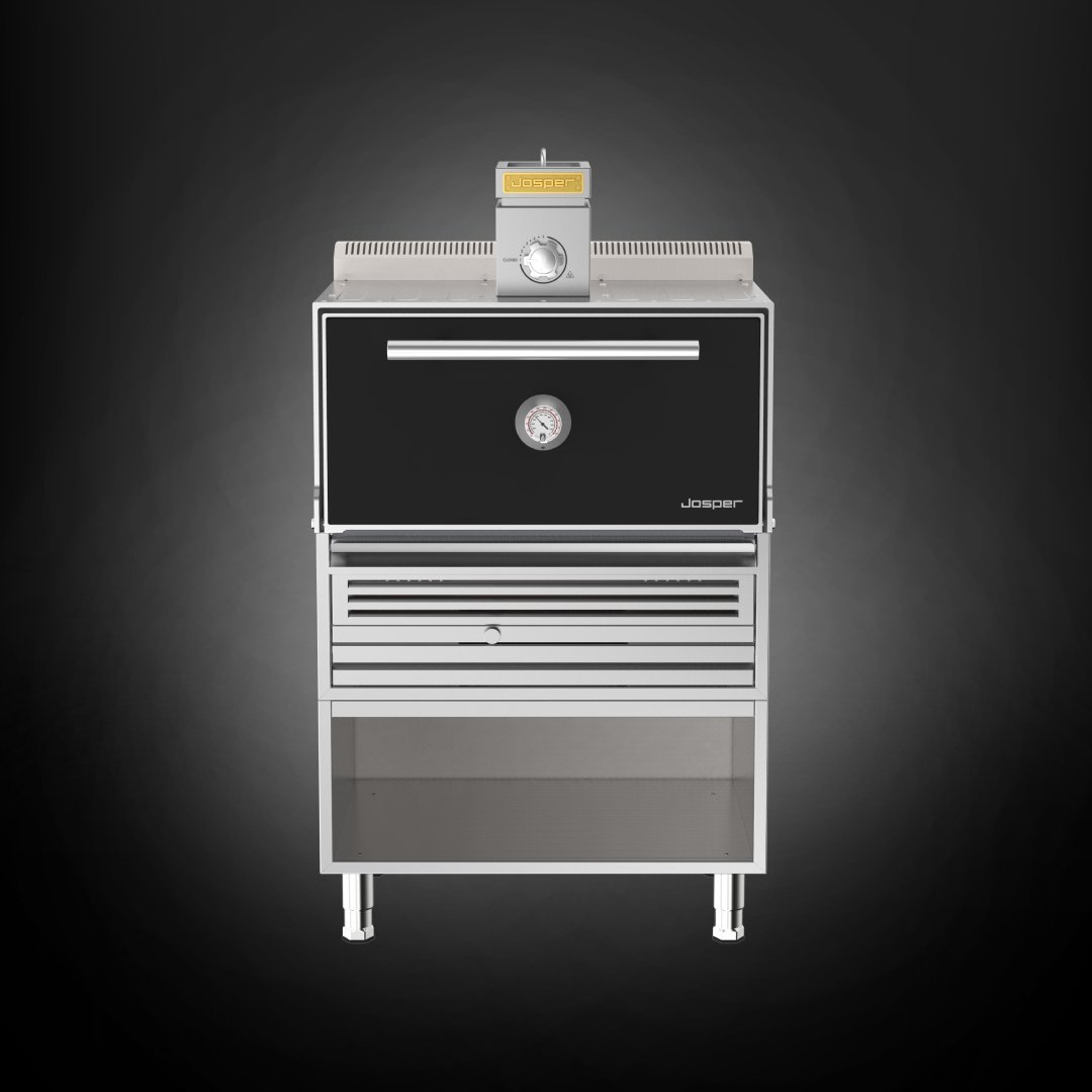 Grill oven HJX Pro from Josper with table, for 120 guests