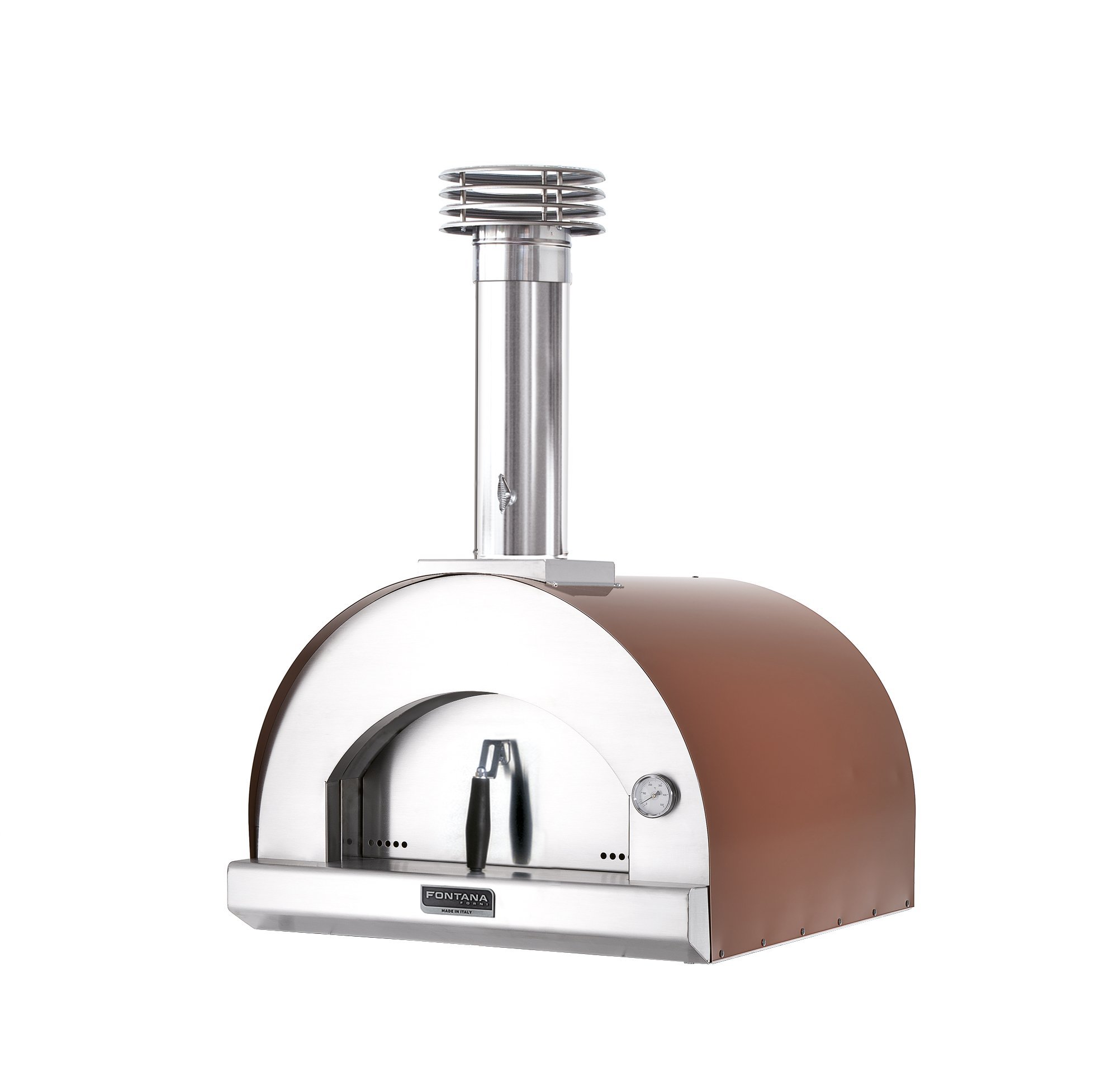 Dome oven Fontana Margherita with wood firing, pizza oven for outdoor kitchen