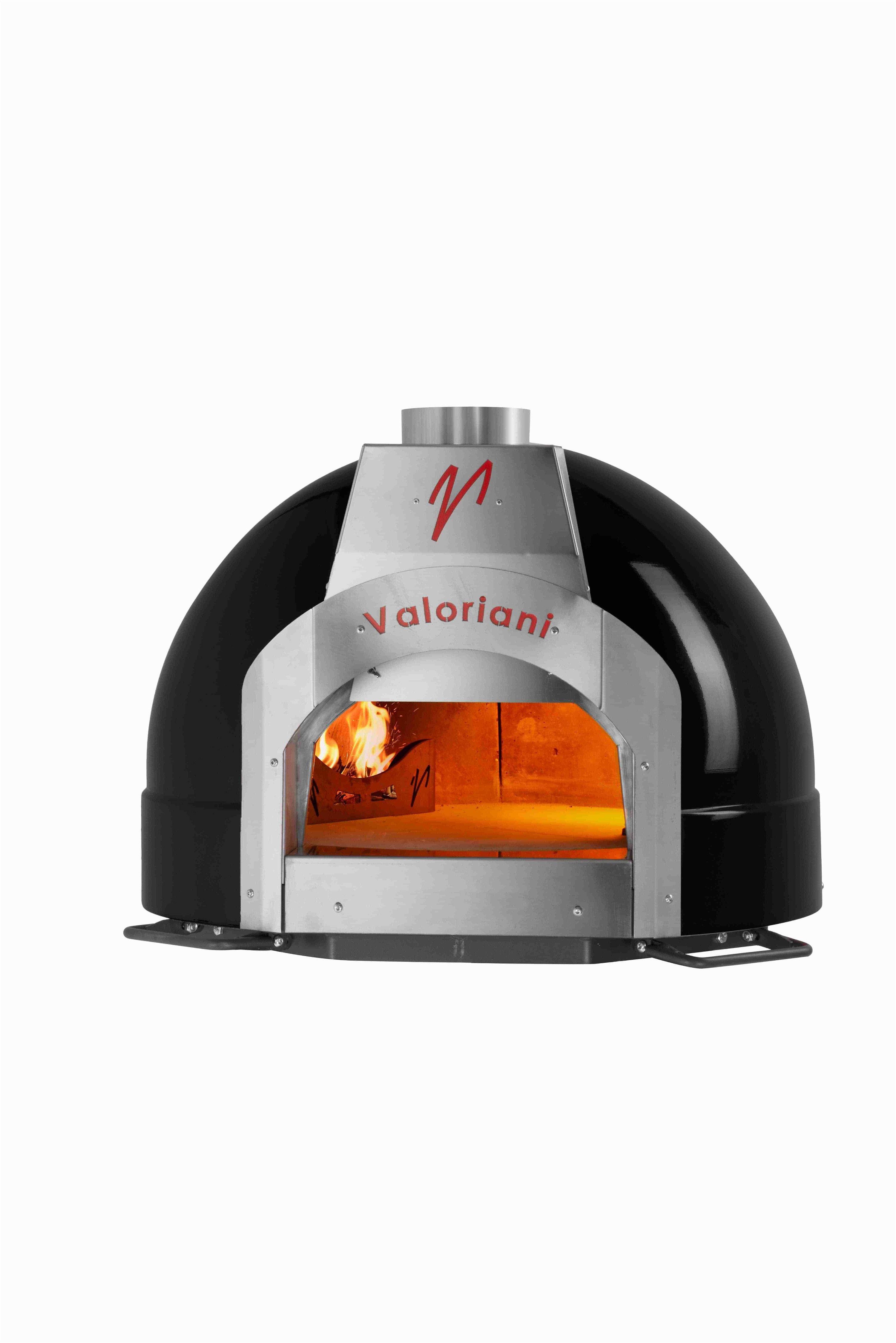 Valoriani Baby: pizza oven with wood firing and 60cm diameter, tabletop