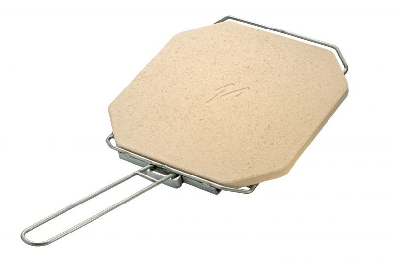 Pizza Stone for Perfect Pizza from Electric Oven, Valoriani, Refractory Clay, 33x33x1.7cm