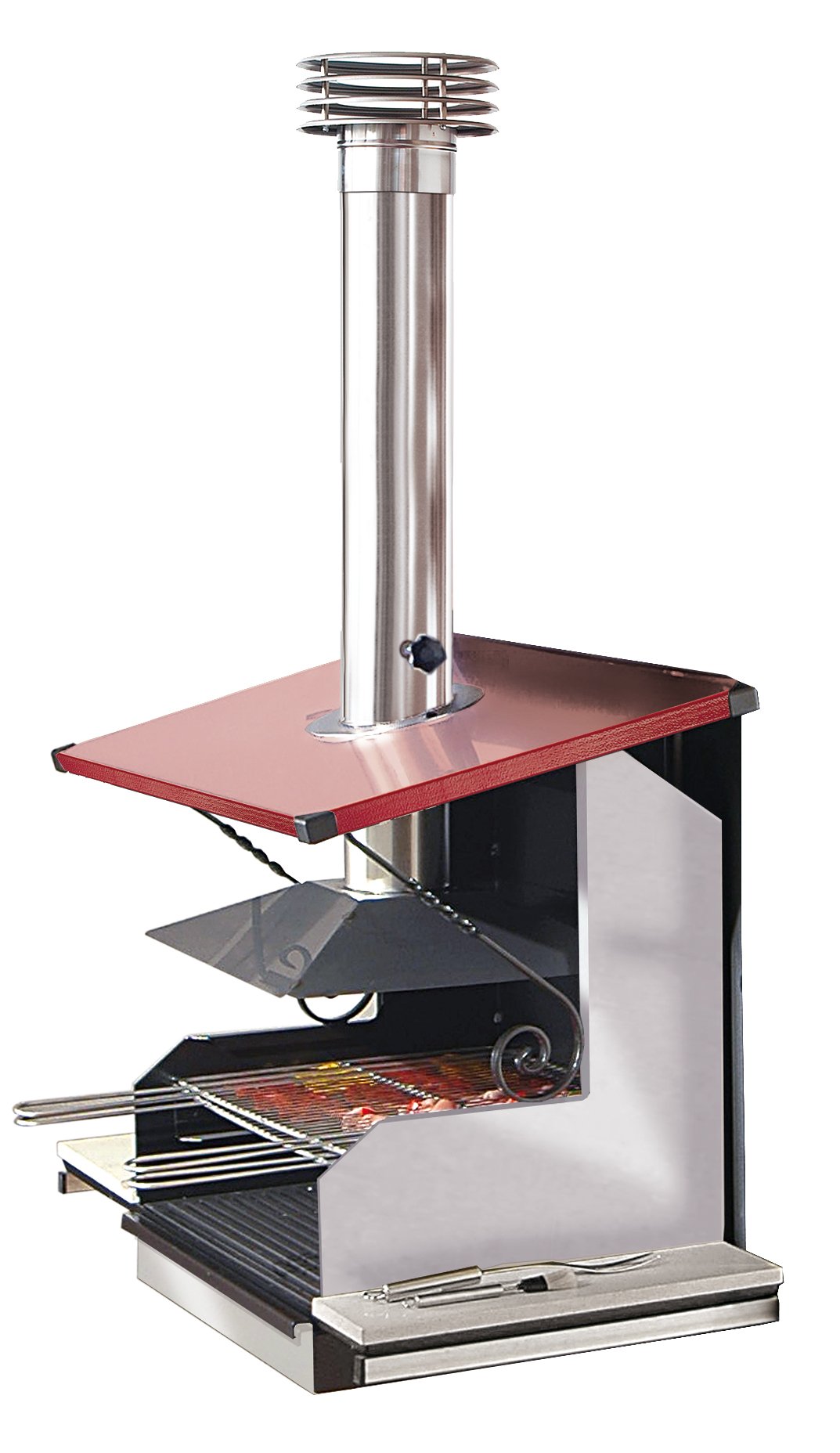 Fontana Gusto Rosso Barbecue Grill to attach to Bakehouse Gusto Rosso