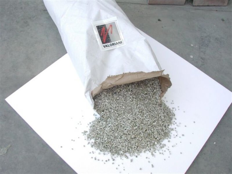 Pizza oven, wood oven insulation Valoriani Vermiculite