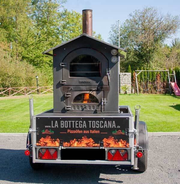 Fontana Gusto Pizza oven trailer