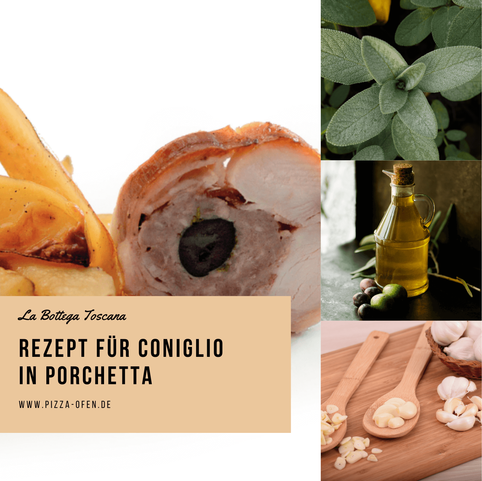Rezept: Coniglio in Porchetta