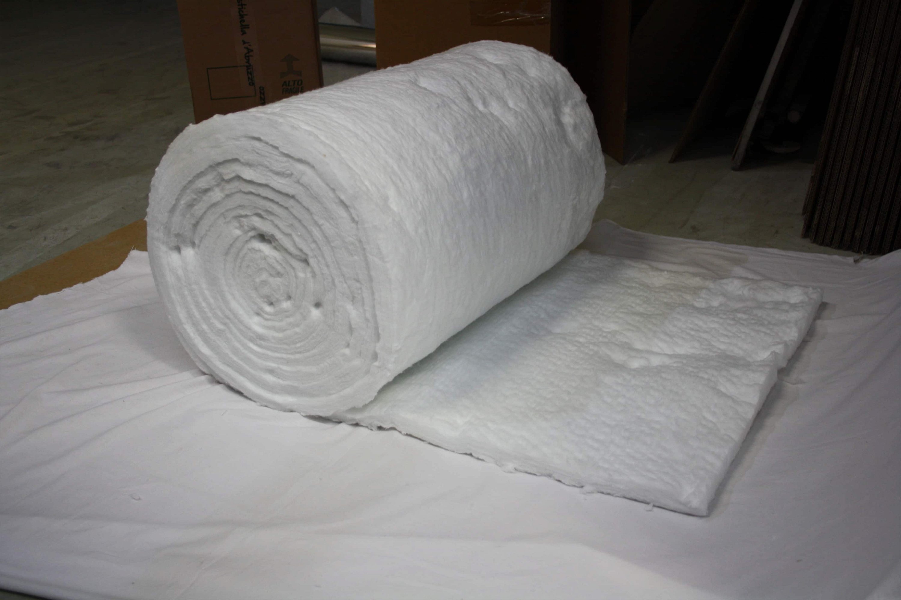 Ceramic fiber wool