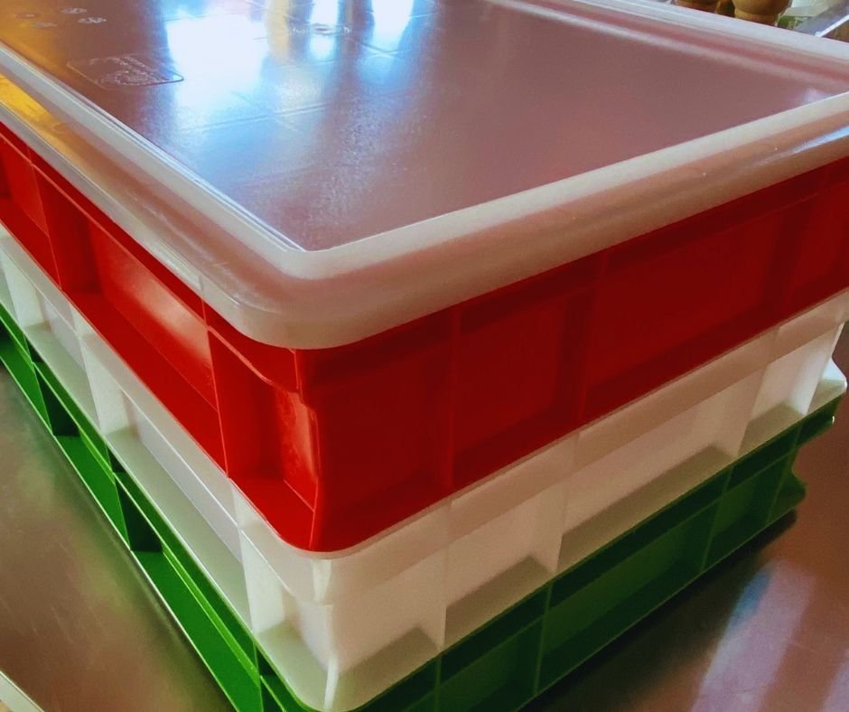 Pizza Bale Box Set: "Italian Flag