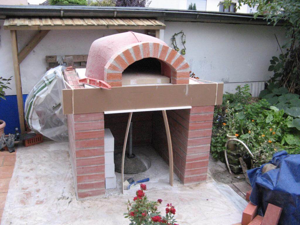Pizza oven Valoriani FVR kit with smoke connection, brick arch and insulation set