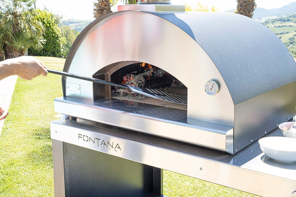 Fontana Bundle: Pizza Desk and Dome Oven